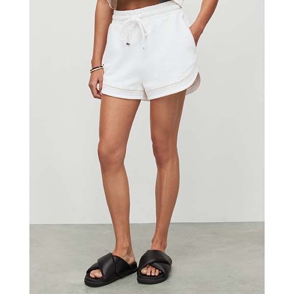 Allsaints Australia Womens Crochet Lila Shorts White AU03-305